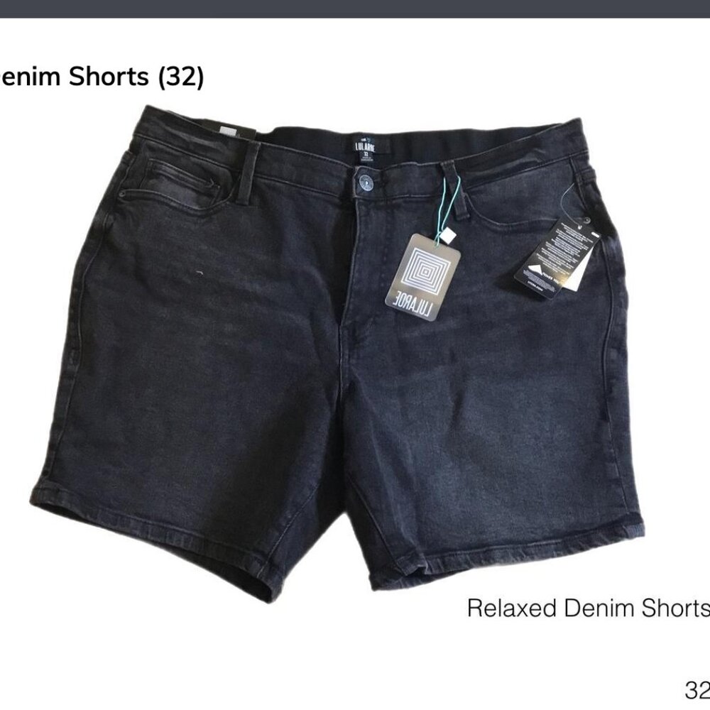 Relaxed Denim Shorts  size 32 -34-38 available
